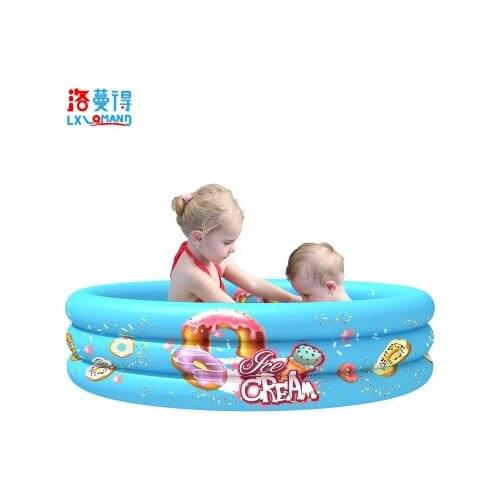 PVC Inflatable Printing Baby Swimming Pool Three-layer Inflatable Round Pool Sand Pool Fishing Pool Ball Pool