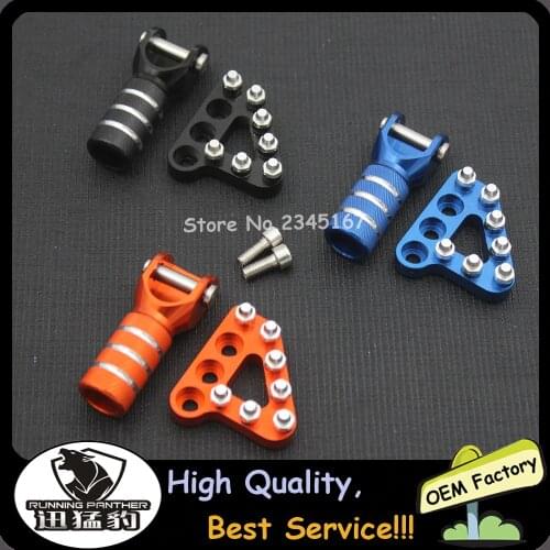 New Set Rear Brake Pedal Step Tips + Gear Shifter Lever Tip For 950 ADVENTURES 2003-2006 690 ENDURO 2008-2009 690 SMC 08-092