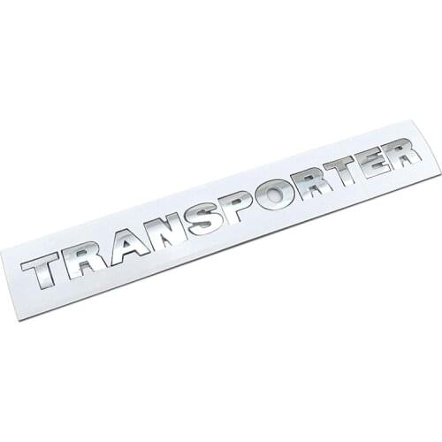 Plastic Chrome Badge Decal VW Boot Rear Door Tailgate Trunk T40 Transporter Car Emblem