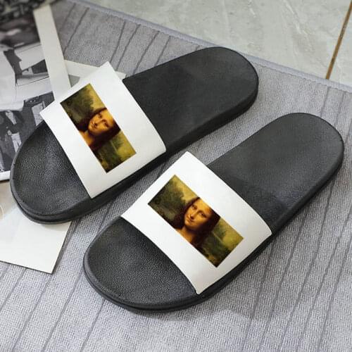 Funny and Interesting Pattern Printing Shoes for Women 2021Hot Spring Summer Vouge Harajuku Outdoor Pattern Female Slippers