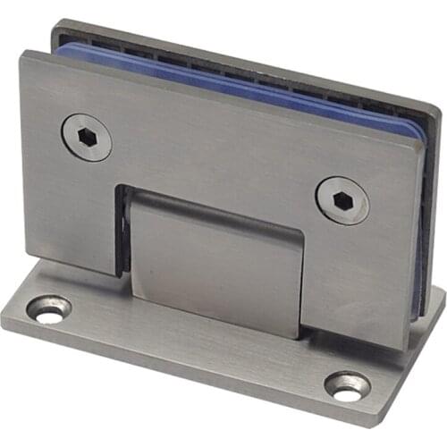 10Pcs/lot DHL Free Shipping Stainless Steel 90 Degree Clamp 8 to 12mm Hinges Glass Connectors for Heavy Doors Wholesale