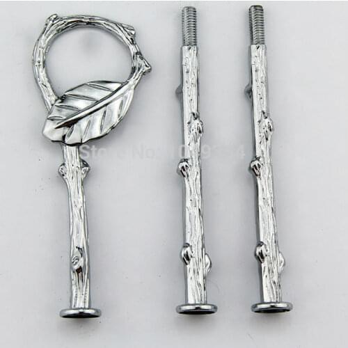 4pcs leaves style 3-tier cake stand fittings/home decor/holiday supplies/event & party supplies silicone soap mold kitchen