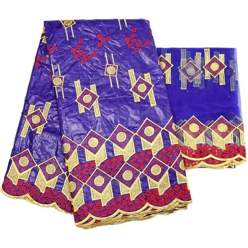 African Bazin Riche Tissues 2021 New African Fabric Brocade Jacquard Fabrics High Quality Dubai Lace Women Headtie 5+2 yard/lot