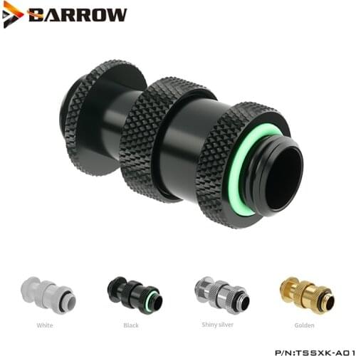 Barrow G1/4" Male To Male GPU Block Fittings, Connector, 22-31mm Extender, Double GPU Card fittings,TSSXK-A01