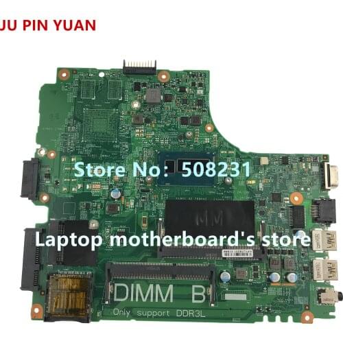JU PIN YUAN CN-0PTD1C 0PTD1C PTD1C mainboard For DELL Latitude 3440 laptop motherboard with SR16Q I3-4010 CPU fully Tested