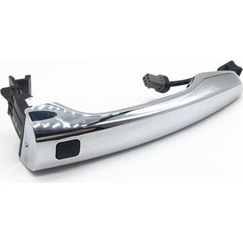 Geunine front Exterior Outside Door Handle Chrome Keyless entry with button for hyundai Elantra AD 2016 2017 2018 2019