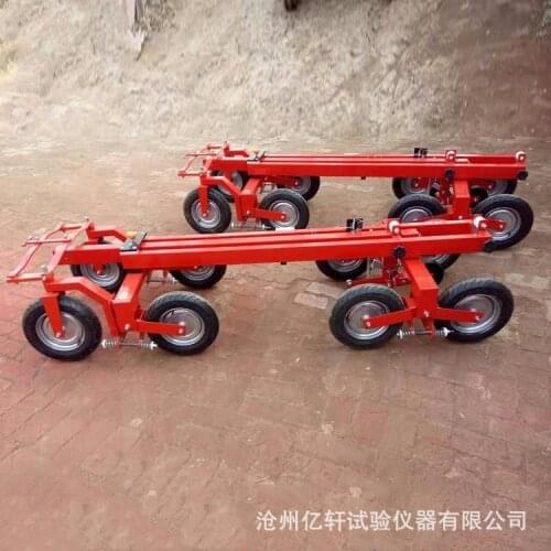 LXBP-6 eight wheel instrument highway continuous type eight wheel flatness meter Pavement Evenness Tester