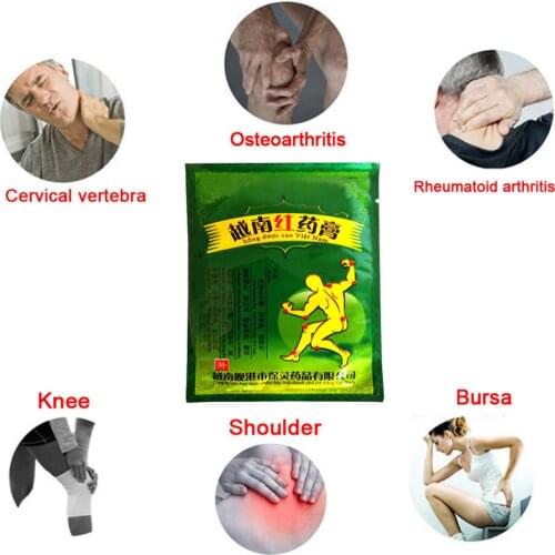 New Vietnam Red Tiger Analgesic plasters Pain Relief Patch Medical Plaster Muscular Pain Stiff Shoulders Joint Pain Killer