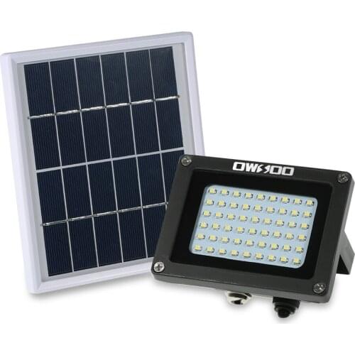 Photography Lighting Solar Powered Floodlight 54 LED Solar Lights IP65 Waterproof Outdoor Security Lights for Home Garden Lawn
