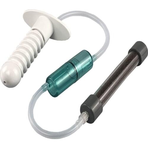 Professional Vaginal Ozone Insufflation Kit with Insert Tube, O3 Destructor, Liquid Collector and Silicon Tubing