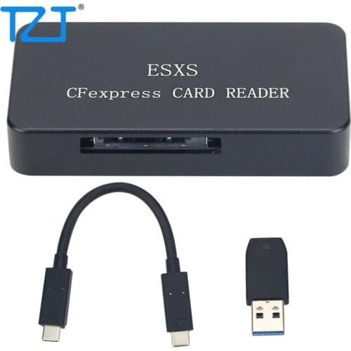 TZT For ESXS CFexpress Card Reader SONY CEA-G80T/G160T CFexpress TYPE-A Card Reader 10Gbps CNC Process