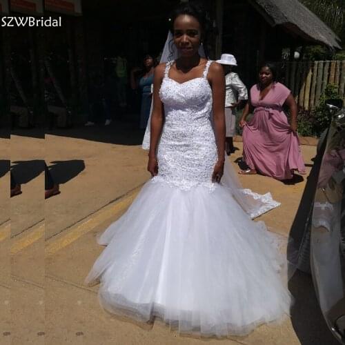 SZWBridal Women's Dresses With A Train