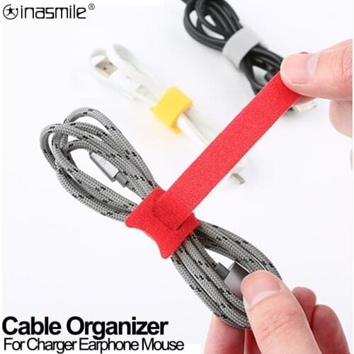 Wire Cable Winder Clip Charger Cable holder Ties Cable Protector USB Cable management cable organizer For Mouse Earphone iPhone