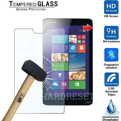 Waterproof Tempered Glass Screen Protector for Lenovo TAB 2/Tab 4/Tab 7/Tab 8/Tab E8/Tab S8/Tab 3 Tablet Protective Film