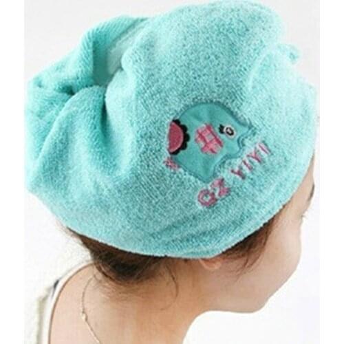 Women Towels Bathroom Microfiber Towel Rapid Drying Hair Towel Bath Towels For Randomly Color Women Bathroom Supplies
