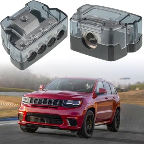 1Pc 2020 Newest Fuse Box Block Car Vehicle Circuit Automotive Blade Car Fuse Accessory Tool Hot Selling Cable Distribution Box