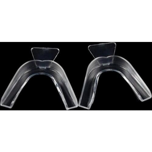 1Pc Transparent Night Guard Gum Shield Mouth Teeth Whitening Trays For Bruxism Grinding Dental for Boxing Basketball Top Grade