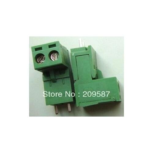 50pcs Block Terminal Wire Connectors 2EDG 5.08-2P