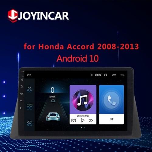 10.1'' Android 10.1 HD screen Car Stereo Radio GPS Navigation for Honda Accord 2008-2013 DSP RDS Carplay WIFI Multimedia Play