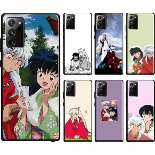 Anime Inuyasha Case For Samsung Galaxy S10 Plus S8 S9 S20 FE Note10 Plus Note9 Note20 S21 Ultra Cover Bag