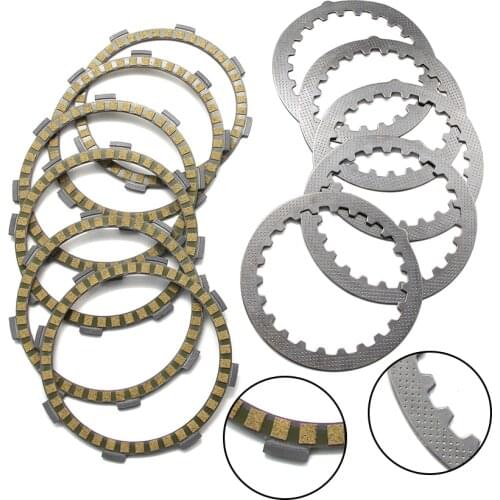 Clutch Friction Disc Plate For Yamaha DT125 DT125R DT125LCF 22PS DT125L DT125LC RD125LC RZ125 OEM:1V1-16321-00/598-16321-01 6