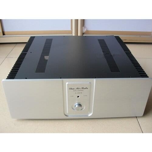 DIY amplifier case A2001B Full aluminum Power amplifier chassis / AMP Enclosure / case BOX/External radiator 420*140*385 MM