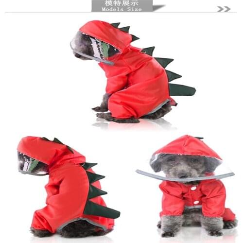 Dog Raincoat Waterproof Sun Protection Clothing Summer New Thin Four Feet Raincoat Teddy Pet Dog Clothes For Small Dogs Puppies