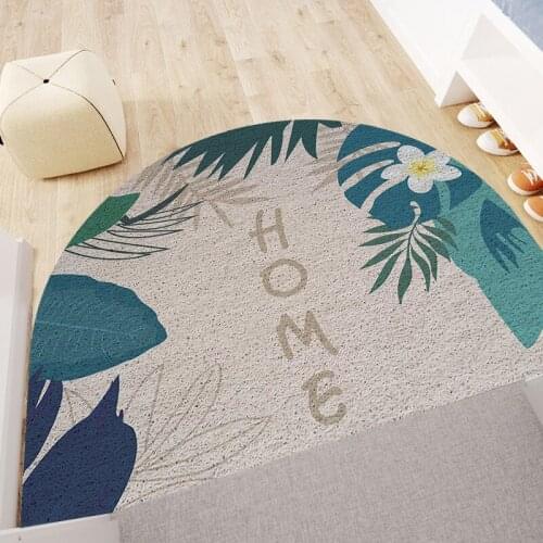 Irregular Shape Door Mat Carpet Can Be Cut Kitchen Mat Bathroom Mat Custom Pattern Hallway Door Mat Anti-slip Entrance Door Mat