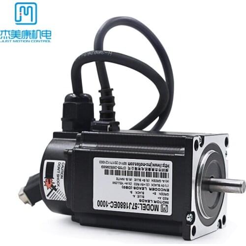 JMC Holding Torque 2N.m Nema 23 2 phase close loop stepper motor with 1000 encoder line 57J1880EC-1000