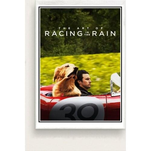 The Art of Racing in the Rain poster wall decor sticker living room decoration wall sticker