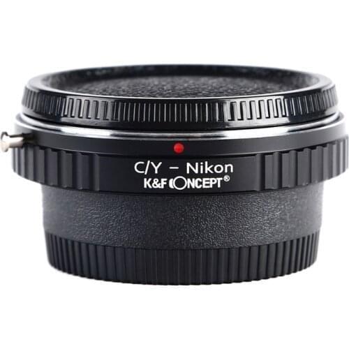 K&F CONCEPT for C/Y- NIKON Camera Lens Mount Adapter Ring for Contax or Yashica Lens to for Nikon AI Camera Body free shipping