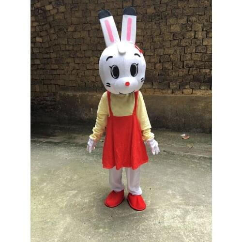 Cosplay Costumes Rabbit Mascot Costume Rabbit Easter Adult Mascot Fancy Dress Christmas Cosplay for Halloween party event