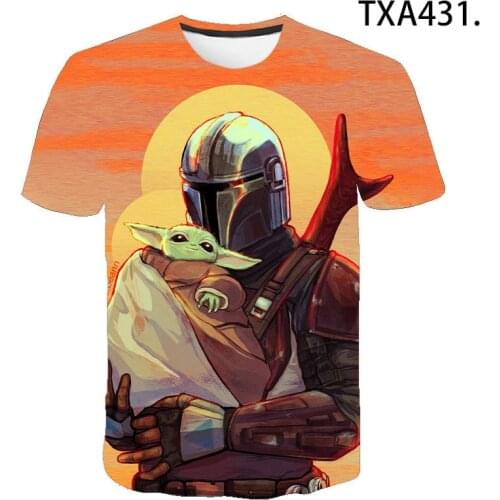 2020 New Summer Boba Fett 3D T Shirts Casual Streetwear Boy Girl Kids Fashion Men Women Children Printed T-shirt Cool Tops Tee