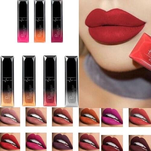 New Liquid Lip Gloss Waterproof Makeup Matte Women Pencil Lasting Lipstick Tool