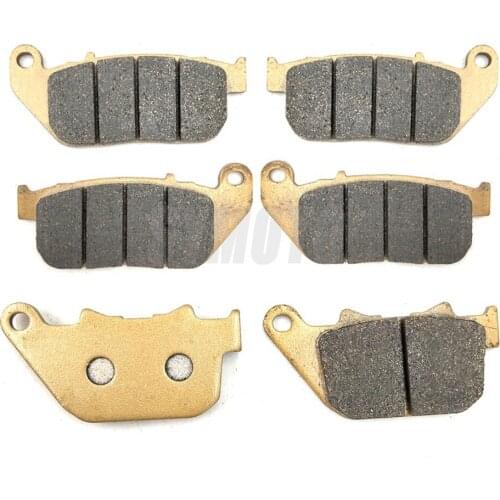 For Harley Davidson XL 883 R Roadster 2010 2011 2012 2013 XL883 XL883R Motorcycle Front & Rear Brake Pads