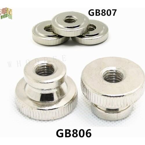 2/5pcs Steel Adjust Leveling Knurled Toolless Thumb Nut 3D Printer Spring Loaded Heated Bed Curtain Wall Tighten Thumbnut DIY