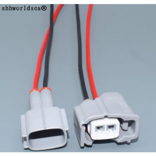 Worldgolden 2 Pin Female Male 6195-0006 6189-0611 90980-11875 Knock Sensor Connector Socket Automotive For Toyata Corolla