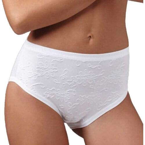 Culotte cotton and modal embroidered EMY (6 pcs)