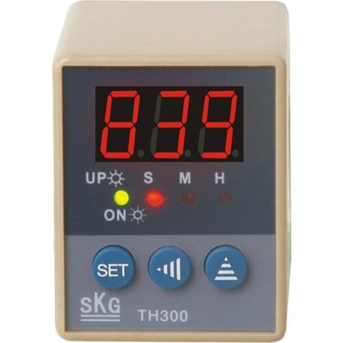 Key digital display timer food machine dyeing and finishing machine time controller timer SKG button TH300 Digital time relay