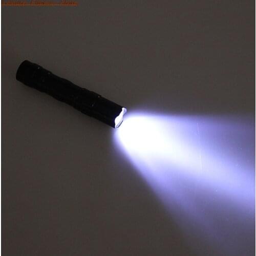 Waterproof Mini LED Flashlight Torch Pocket Light Portable Lantern AA Battery Powerful Led For Hunting Camping Wholesale