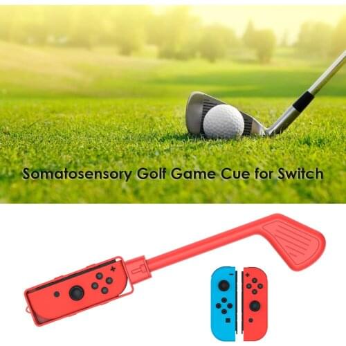 2021 Joy Con Golf Club Handle Grip for Mario Golf Super Rush Golf Club for Nintendo Switch Controller Accessories