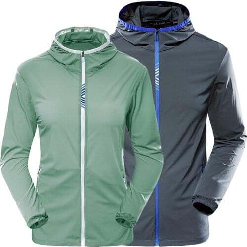Camping Hiking Lightweigh Jacket Men Women Breathable Coat Fishing Hunting Quick Dry Windbreaker Outdoor Sports Skin Clothing