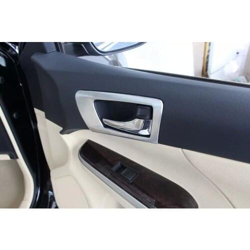 Auto interior door handle trim sticker for Toyota Camry 2015,ABS chrome ,4pcs