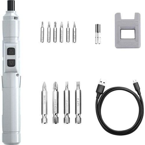 HOT-Electric Screwdriver 3.6V Small Cordless Screwdriver, USB Fast Charge Screwdriver Kit, Pen-Sized Mini Screwdriver