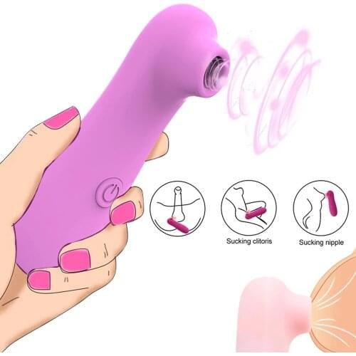 Bullet Vibrators Clit Sucker Vagina Sucking Tongue Vibrator Toys For Women Sex Products Adults Masturbator Clitoris Stimulator