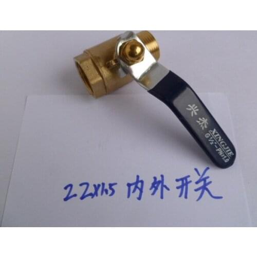 High Pressure Washer Sprayer Picking Pump Ball Valve Switch Inside and Outer Wire Valve M22X1.5