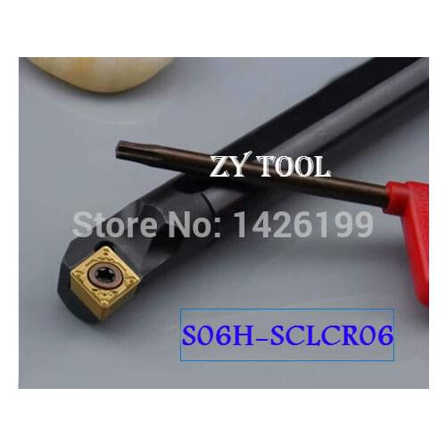 S06H-SCLCR06 6MM Internal Turning Tool Factory outlets , the lather,boring bar,Cnc, Machine (China (Mainland)),S06K-SCLCR06