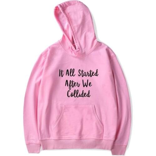 After We Collided Hoodie Romantic Movie Sweatshirts Women Mens Hoodies Street Style Harajuku Streetwear After Clothes Plus Size