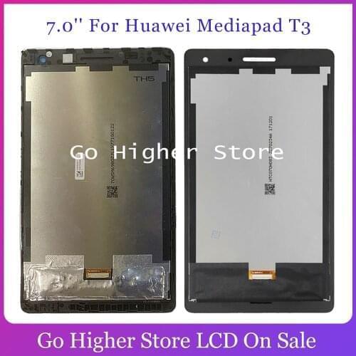 WiFI & 3G Assembly 7.0'' For Huawei Mediapad T3 BG2-W09 BG2-U01 BG2-U03 LCD Display Touch Screen Digitizer Assembly+Frame