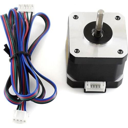 1pcs 40mm Two-Phase Stepper Motor SM24240 1.8 degree Step Angle 1.7A/Phase compatible with SMD258C Stepper Motor Hat0.45N.m